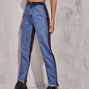 SHEIN Black and Jean Pants